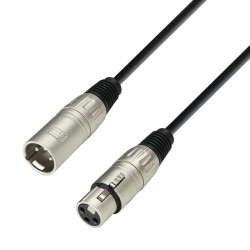 EXTENSAO MICROFONE XLR FEMEA / XLR MACHO 10MTS