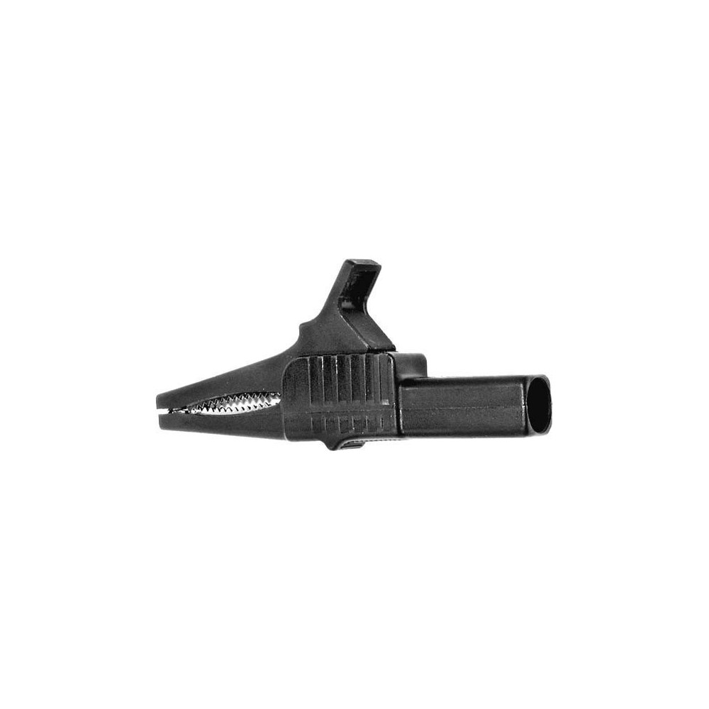 PINÇA CROCODILO 32A 1KV  MAX 20mm PRETA