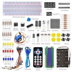KIT BASICO ARDUINO COM LCD / LED / SERVO
