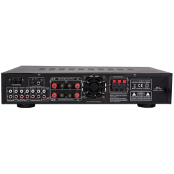 AMPLIFICADOR HIFI STEREO 4X75W+3X20W USB/FM/BT/SD/REC LTC