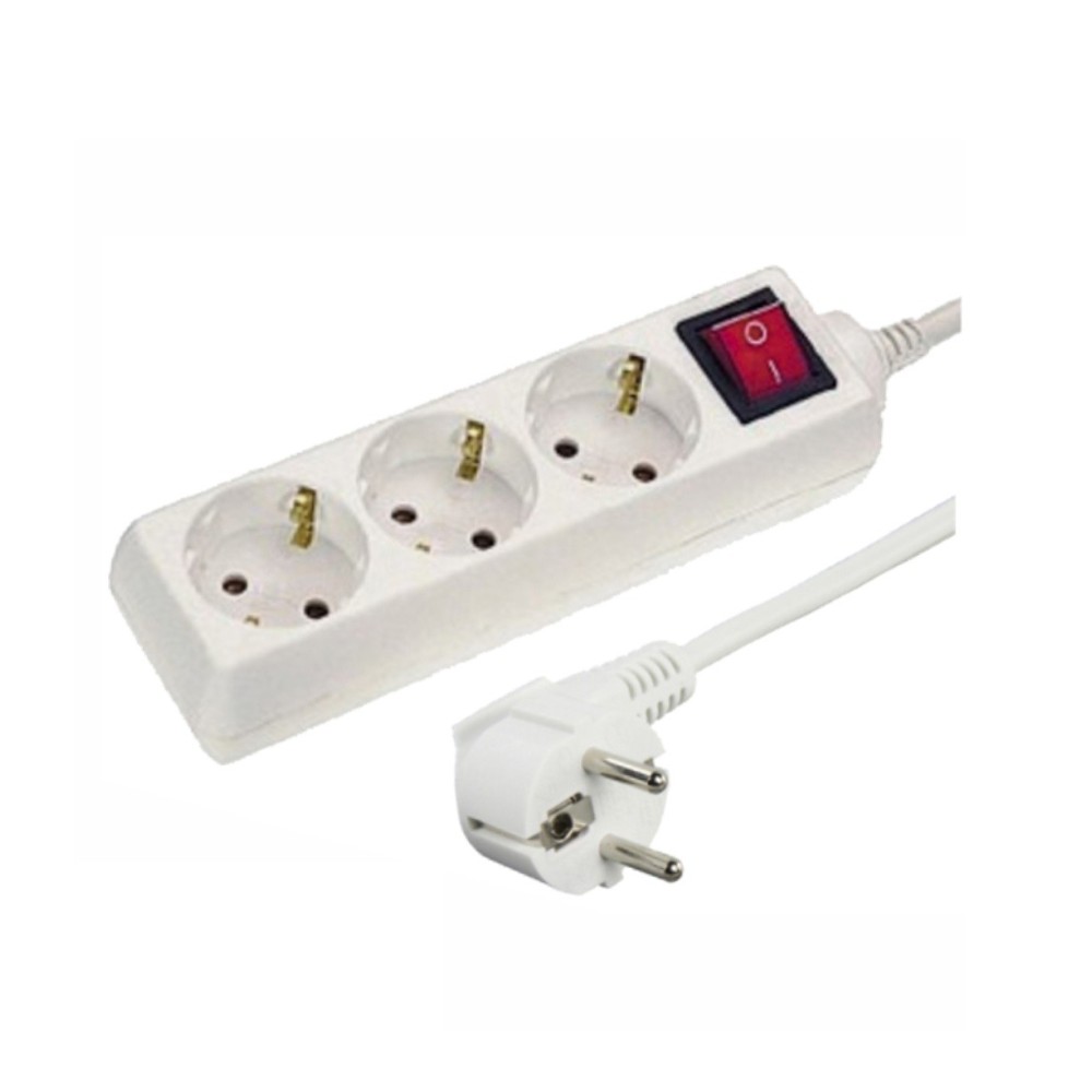 EXTENSAO CORRENTE SCHUKO  3 VIAS + INTERRUPTOR 3X1,5mm 1,5MT