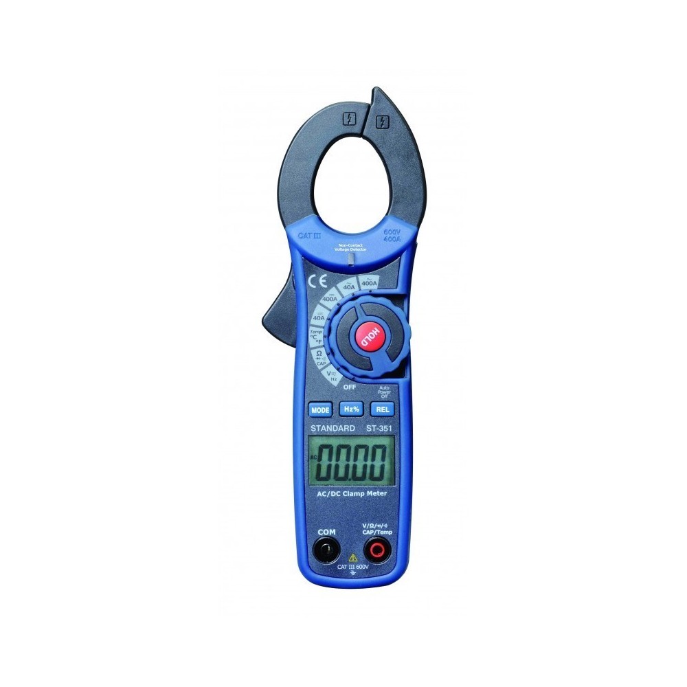PINÇA AMPERIMETRICA DIGITAL 400AAC/DC ; 600VAC/DC