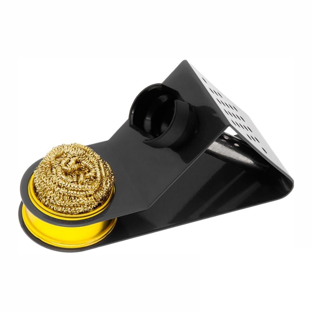 SUPORTE FERRO SOLDAR COM COPO E ESFREGAO/ESPONJA