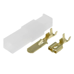 FICHA FASTON CONJUNTO MACHO FEMEA 1 TERMINAL