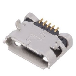 FICHA MICRO USB-B FEMEA 5PIN PCB