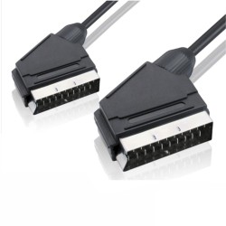 EXTENSAO SCART 21P MACHO MACHO 2.5mts