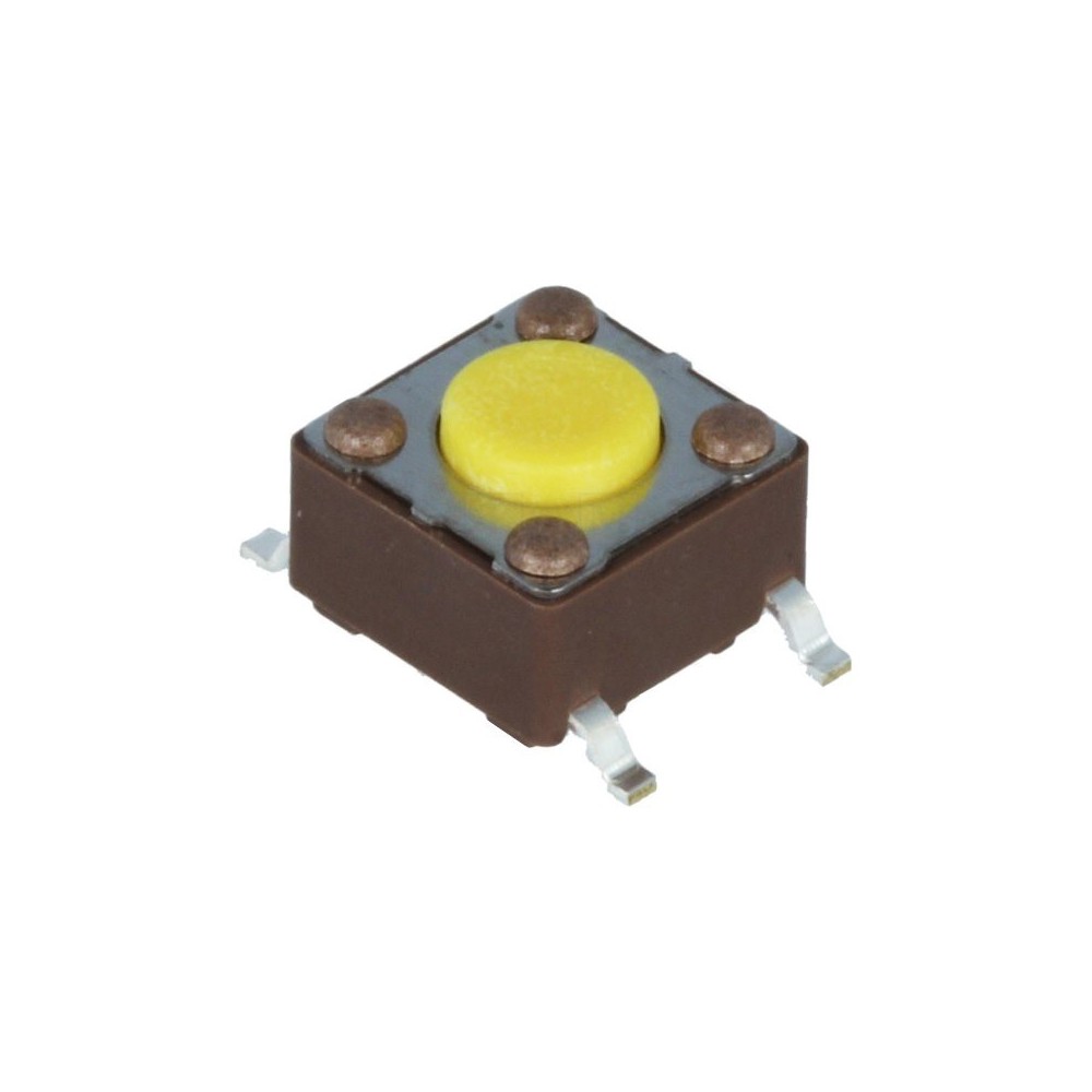 MICRO PULSADOR TACT SPST NO 6.2X6.2MM ALTURA BOTAO 4.3MM