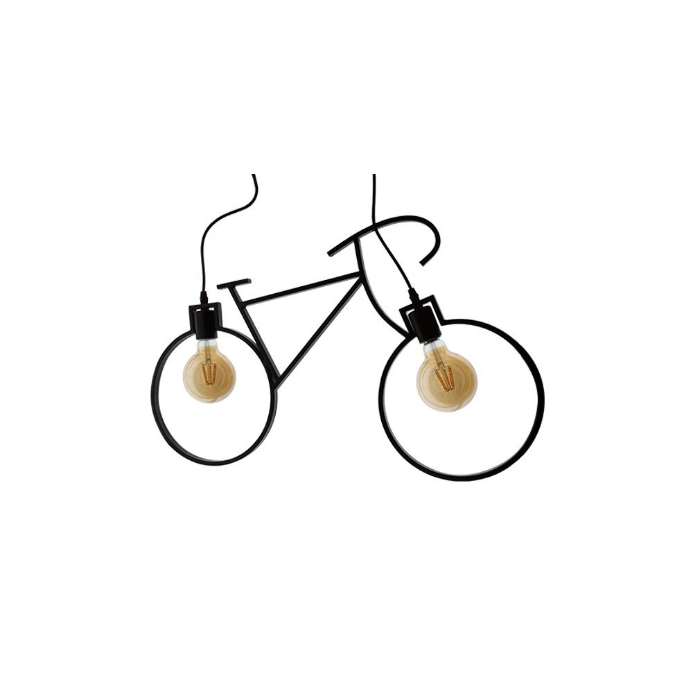 CANDEEIRO TECTO 2 X E27 FORMATO BICICLETA