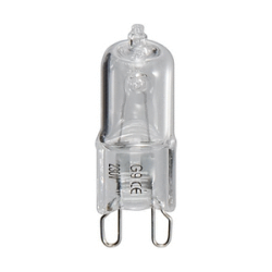 LAMPADA HALOGENIO CASQ. G-9 25W CLARA