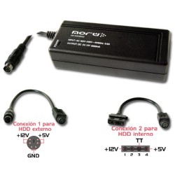 ALIMENTADOR PARA DISCOS DUROS INTERNOS / EXTERNOS 5V 2A