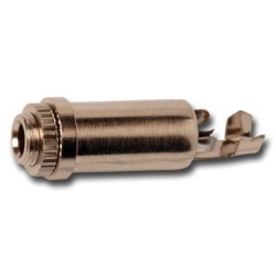 FICHA 3.5MM FEMEA STEREO PAINEL METAL
