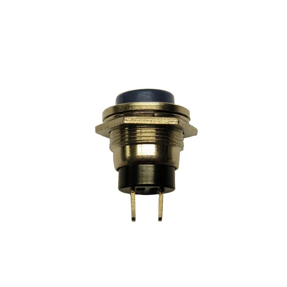 PULSADOR REDONDO NA OFF-(ON) Ø20mm 3A 250V AZUL