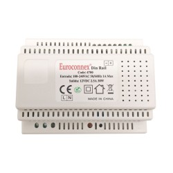 FONTE ALIMENTACAO CALHA DIN 12V 30W