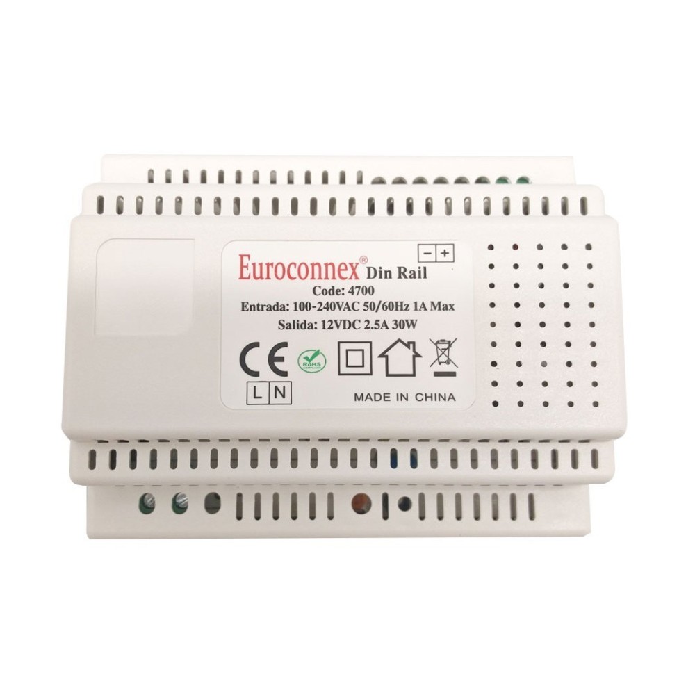 FONTE ALIMENTACAO CALHA DIN 12V 30W