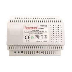 FONTE ALIMENTACAO CALHA DIN 12V 60W