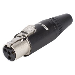 FICHA MINI XLR 4PINOS FEMEA REAN NEUTRIK