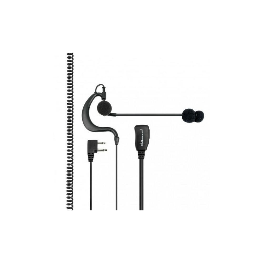 AURICULAR P/ PTT COM MICROFONE ABM MIDLAND