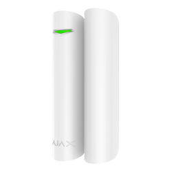 DETECTOR MAGNETICO PORTAS E JANELAS BRANCO P ALARME AJAX HUB