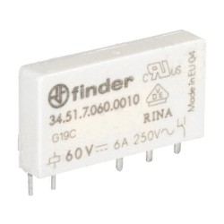 RELE  SPDT  60V 6A FINDER