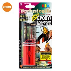 TUBO  COLA 2 COMPONENTES EPOXY 12ml