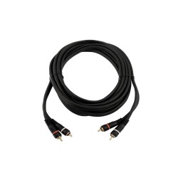 EXTENSAO 2 RCA MACHO / 2 RCA MACHO DOURADO 3MTS