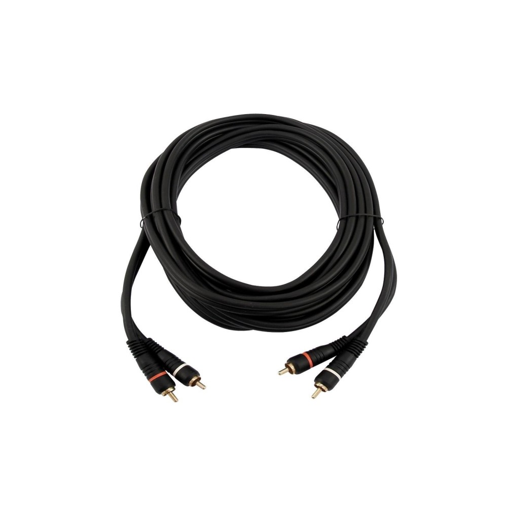 EXTENSAO 2 RCA MACHO / 2 RCA MACHO DOURADO 3MTS EXTENSAO 2 RCA MACHO / 2 RCA MACHO DOURADO 3MTS