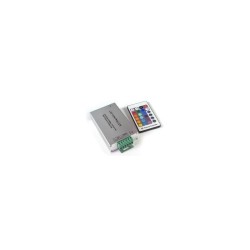 CONTROLADOR RGB 3 CANAIS 12-24VDC 8A P/ FITA LEDS