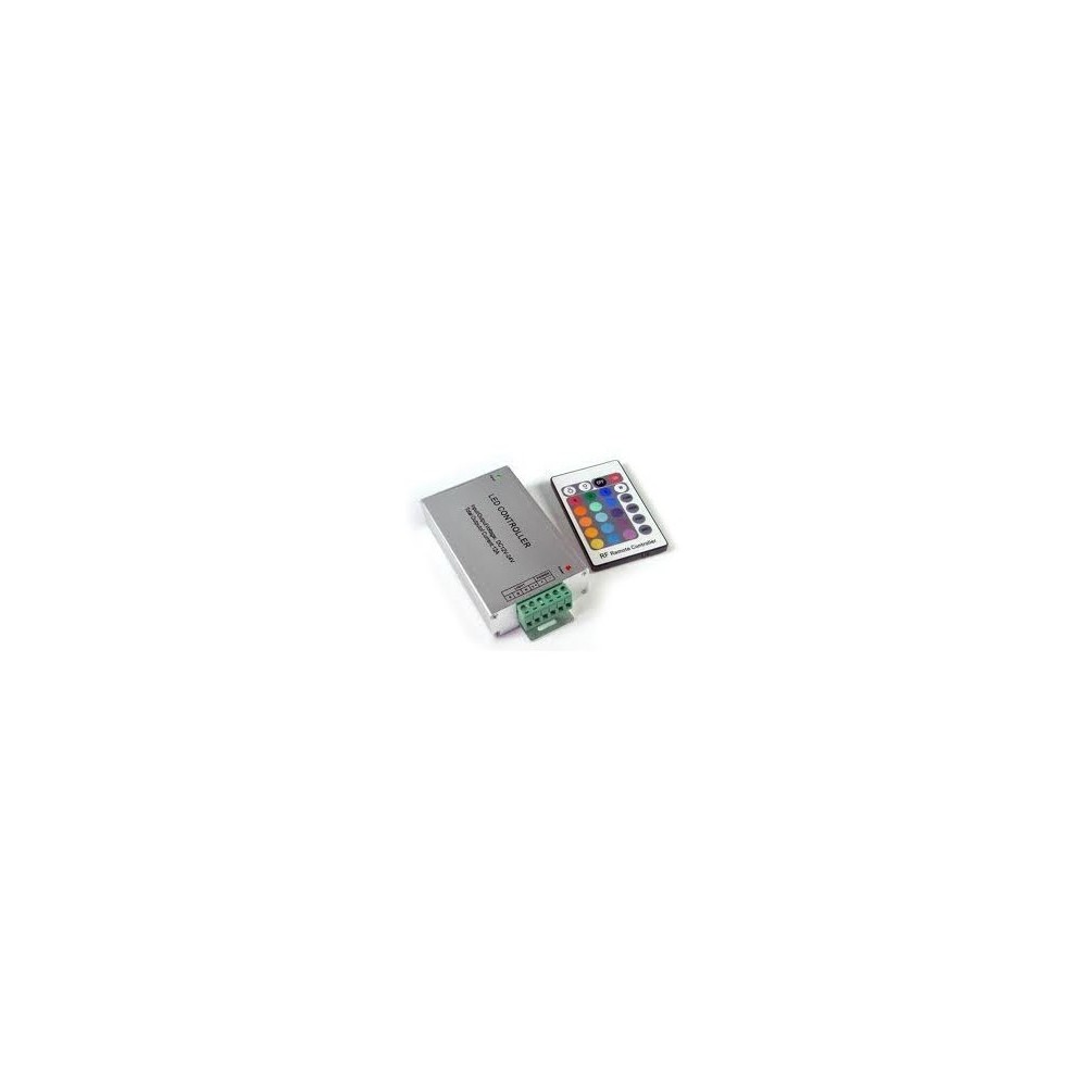 CONTROLADOR RGB 3 CANAIS 12-24VDC 8A P/ FITA LEDS CONTROLADOR RGB 3 CANAIS 12-24VDC 8A P/ FITA LEDS