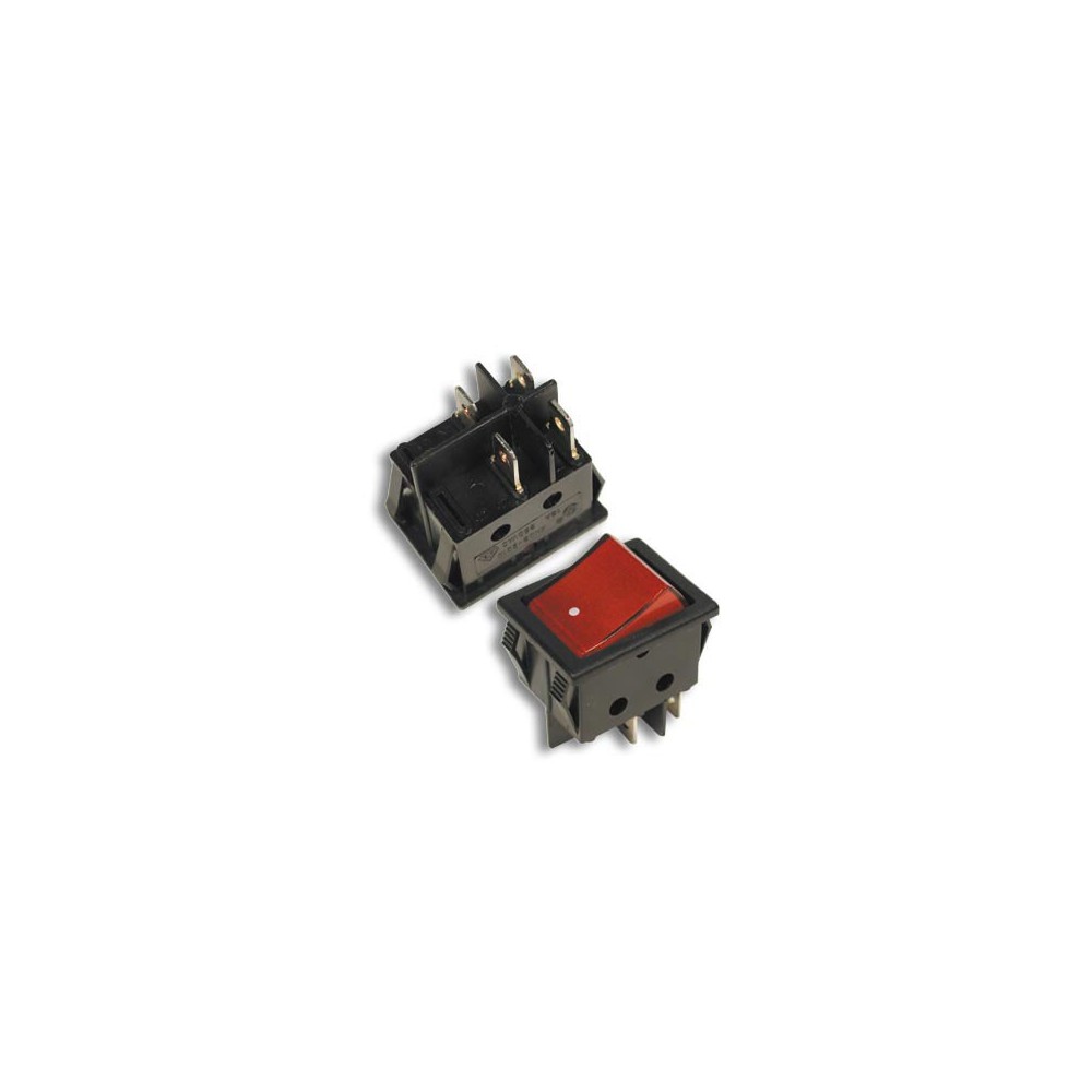 INTERRUPTOR INVERSOR LARGO TECLA ON-OFF 16A 250V