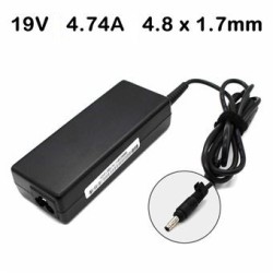 ALIMENTADOR PC 19V 4.74A 90W 4.8x1.7mm COMPATIVEL HP ACER