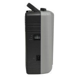 COLUNA PORTATIL USB MP3 FM VHF