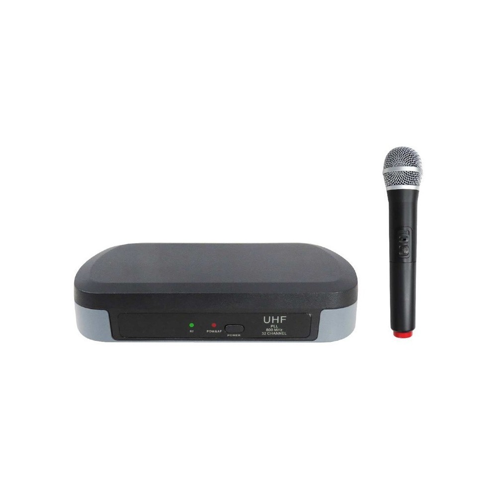 MICROFONE MAO S/FIOS+RECEPTOR UHF 740-790 Mhz