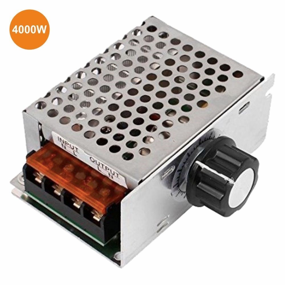 REGULADOR DE TENSAO SCR PARA MOTOR 230VAC COM DIMMER 4000W