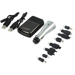 CARREGADOR BATERIAS NI-MH AA / 8 ADAPT TELEM / USB