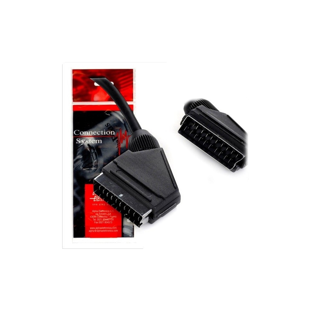 CABO SCART 21P MACHO MACHO 1.5MT