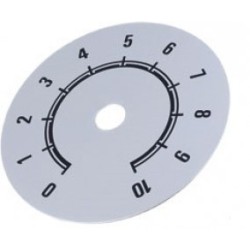 ESCALA NUMERICA 0-10 Ø41MM P/BOTAO