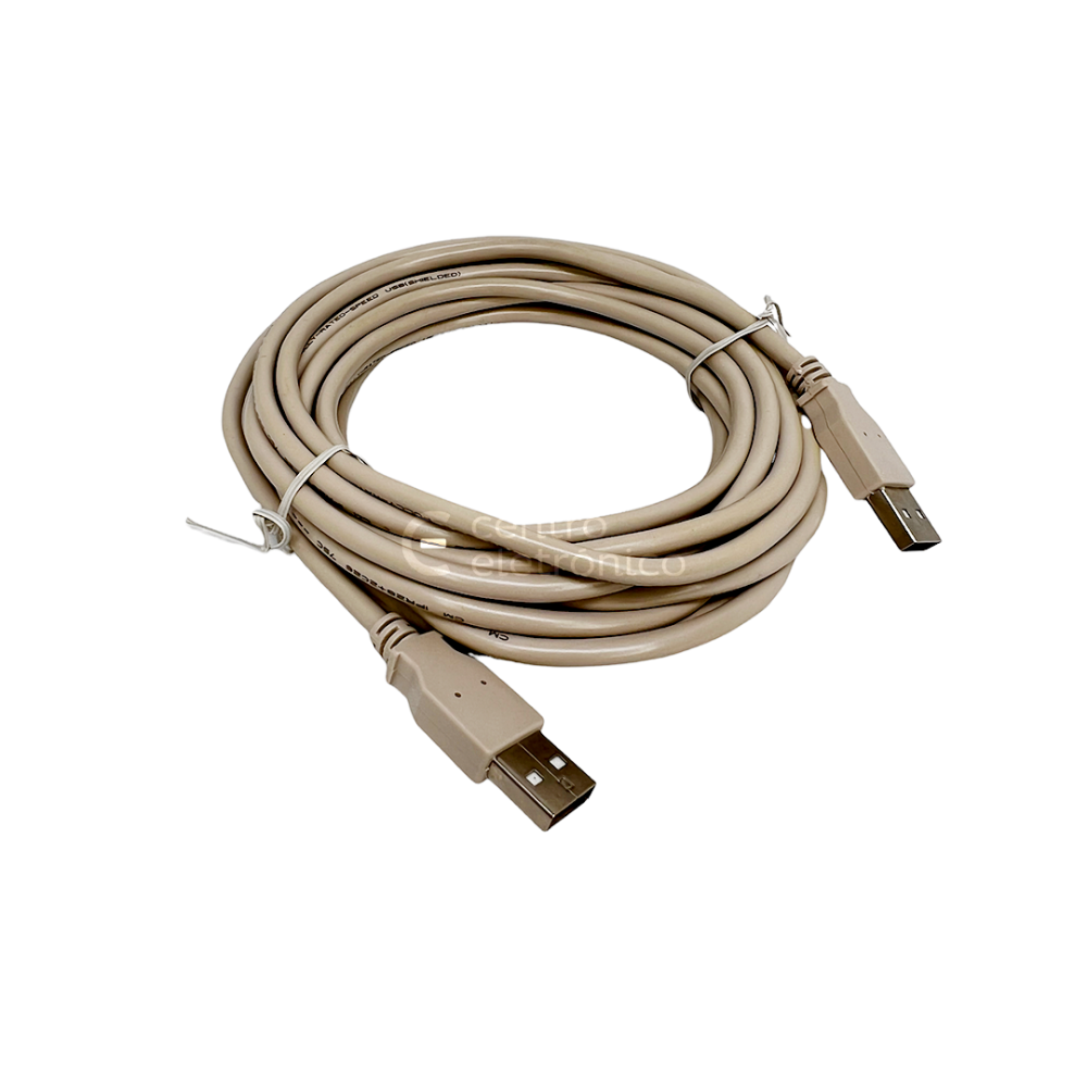 EXTENSAO USB-A MACHO / MACHO 5MTS