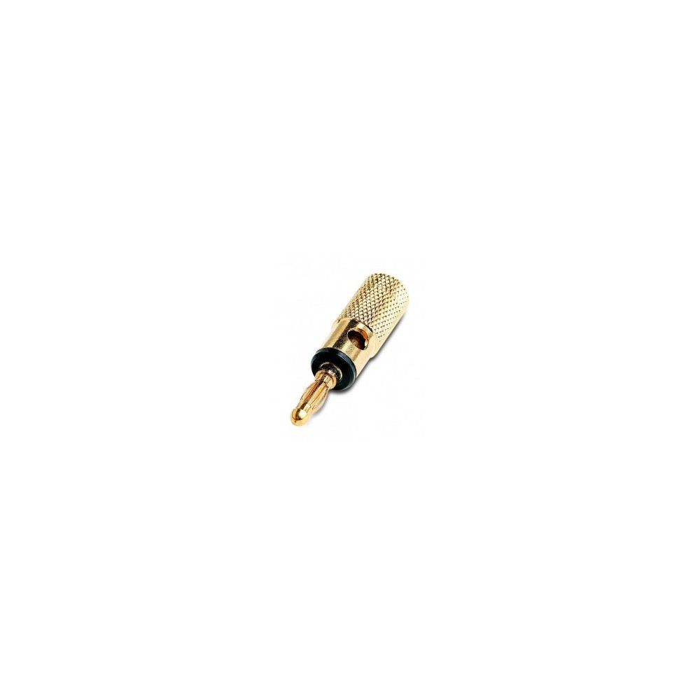 FICHA BANANA DOURADA 5mm LIGACAO FICHA BANANA DOURADA 5mm LIGACAO