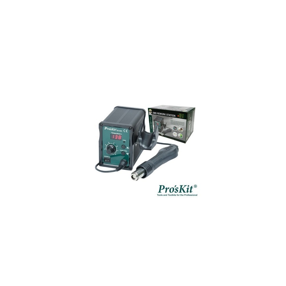 ESTAÇÃO SOLDAR AR QUENTE SMD 700W PROSKIT ESTAÇÃO SOLDAR AR QUENTE SMD 700W PROSKIT