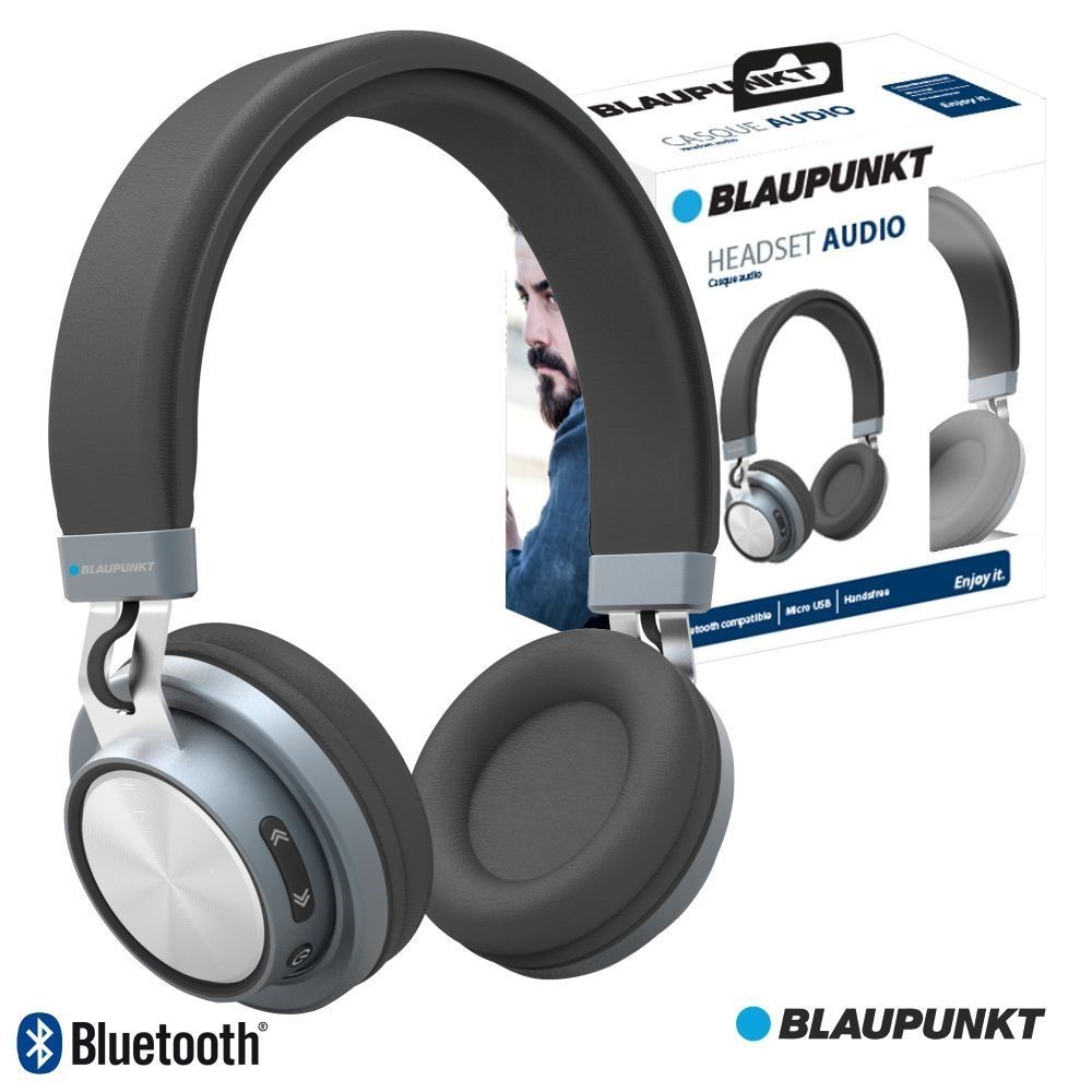 AUSCULTADORES BLUETOOTH AUX BAT MIC BLAUPUNKT