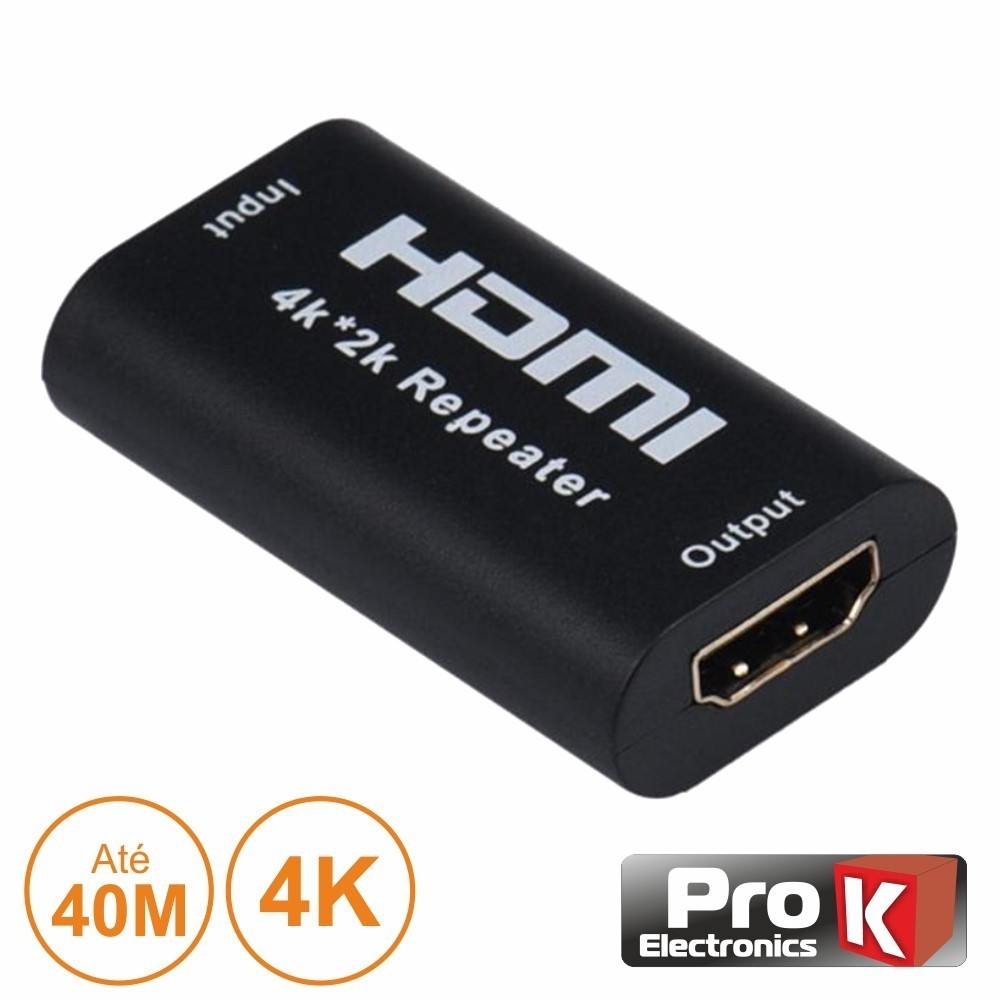 ADAPTADOR HDMI FEMEA/ FEMEA P/ 40M 4K ADAPTADOR HDMI FEMEA/ FEMEA P/ 40M 4K