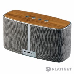 COLUNA PORTATIL BLUETOOTH AUX PLATINET