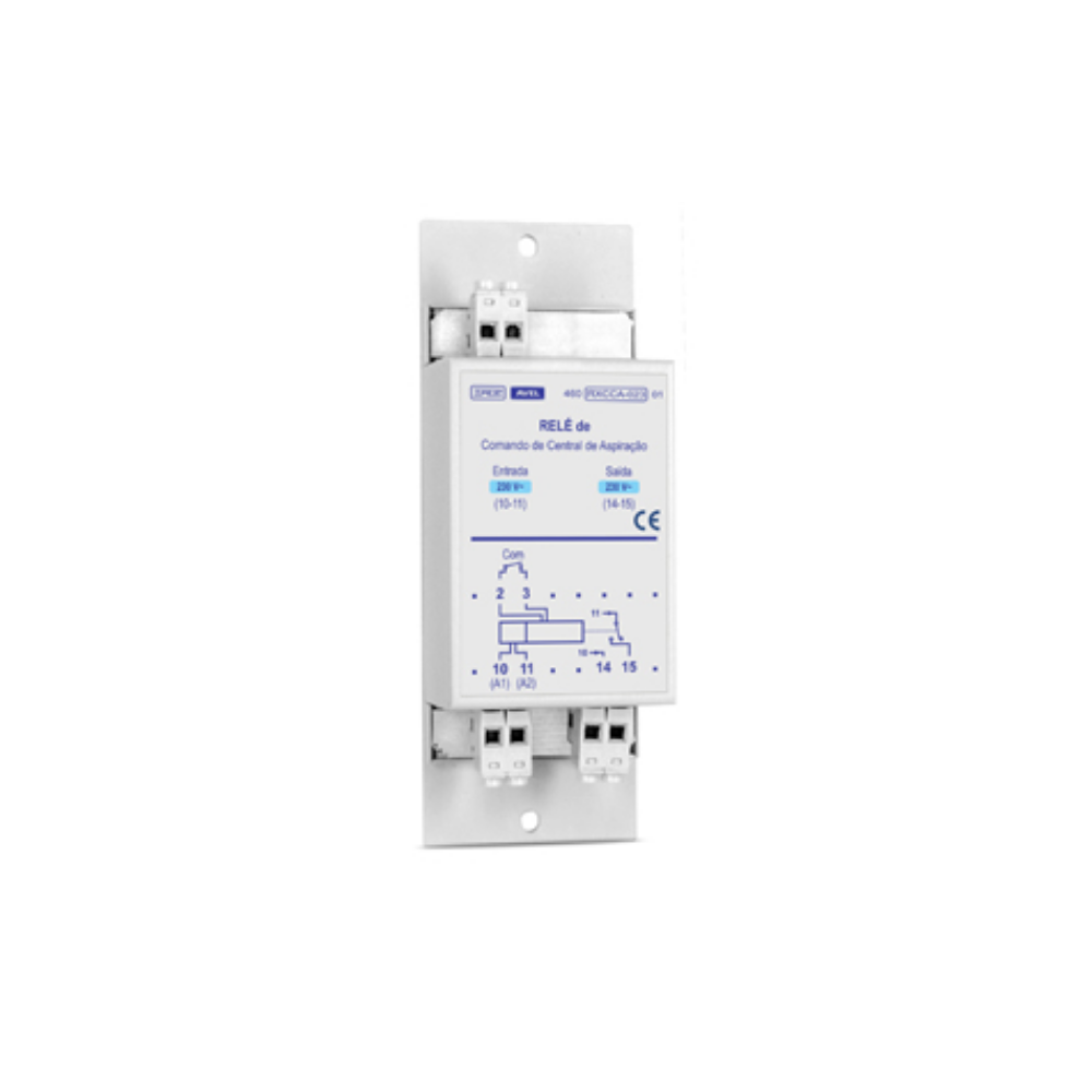 RELE PARA COMANDO ASPIRACAO CENTRAL 230V