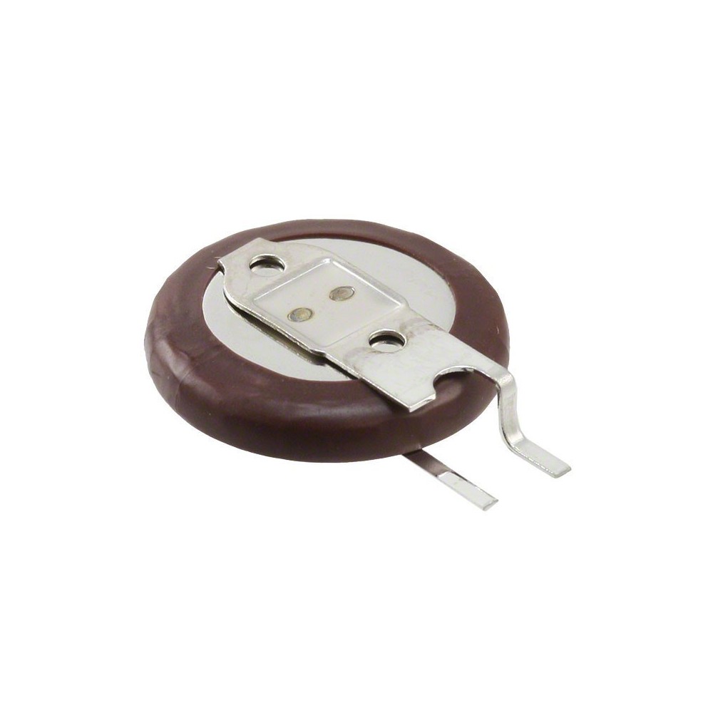 BATERIA LITIO RECARREGAVEL 3V 7mAh COM PATILHAS