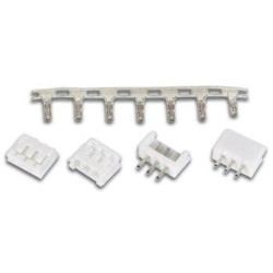 CONJUNTO FICHAS PIN-SOCKET 6 PINOS MACHO/FEMEA