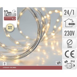 MANGUEIRA DE LED BRANCO QUENTE Ø12mm 12MTS IP44