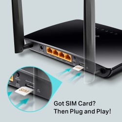 TP-LINK TL-MR6400 ROUTER 4G 300Mbps 802.11N 4X10/100