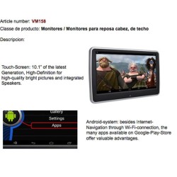 MONITOR TACTIL 10.1" PHONOCAR