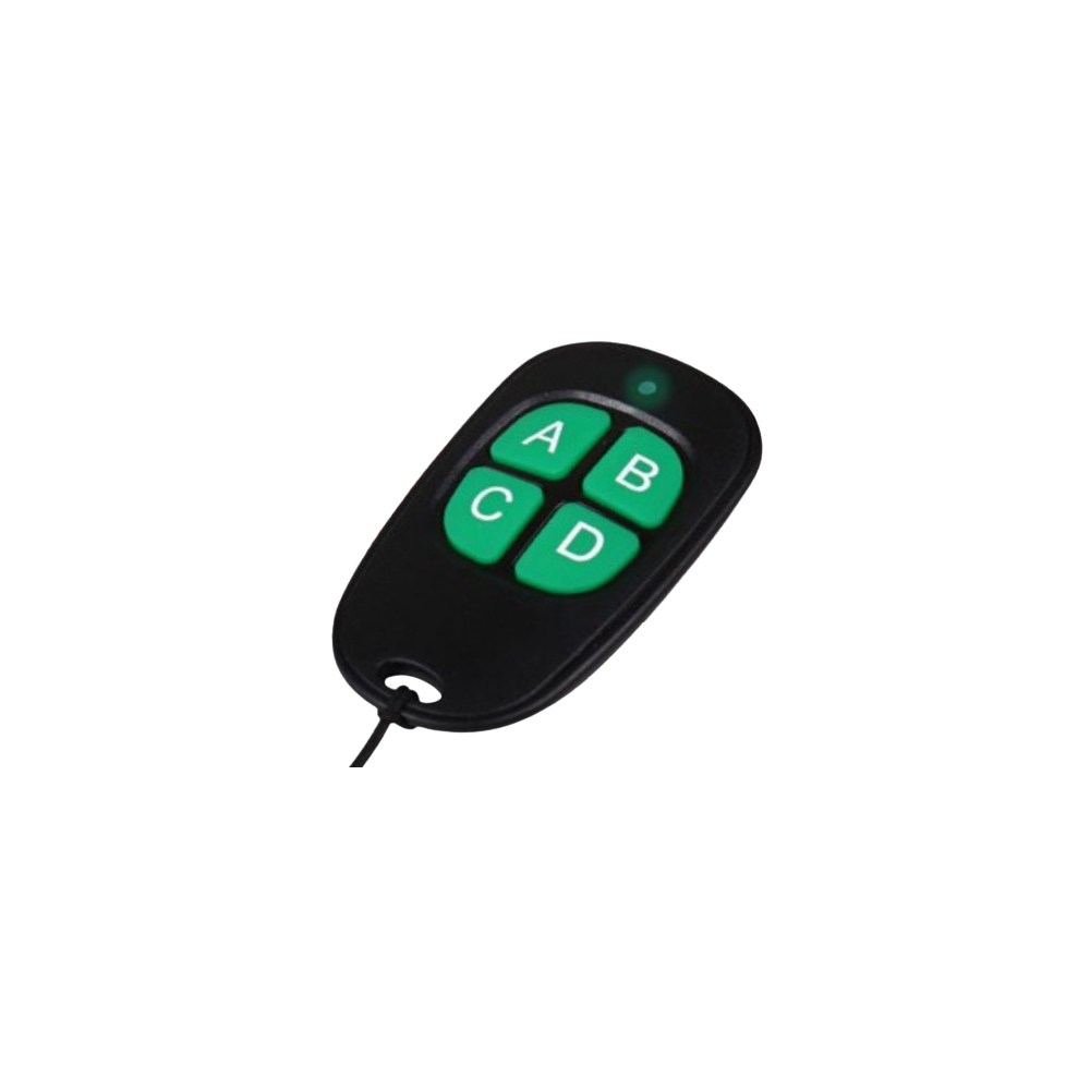 COMANDO GARAGEM UNIVERSAL 4 CANAIS 433MHZ