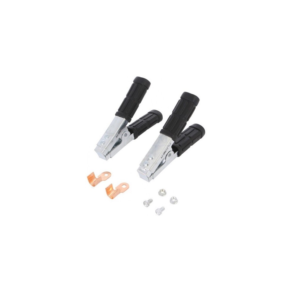 GARRA PARA BATERIA 600A 300mm  PRETA